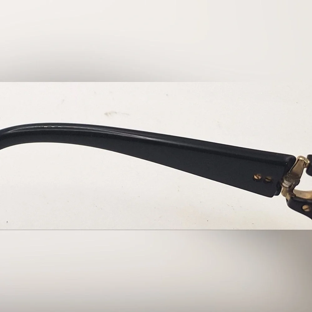 Gucci Black Oval Sunglasses Frames Only Italy - Picture 8 of 8